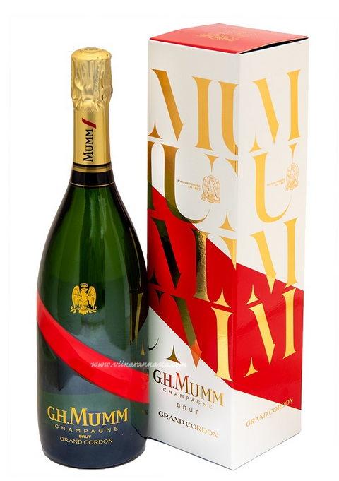 GH.Mumm Brut  750ml Gift Box