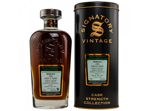 Benriach Signatory 2000 22yo 59% 700ml