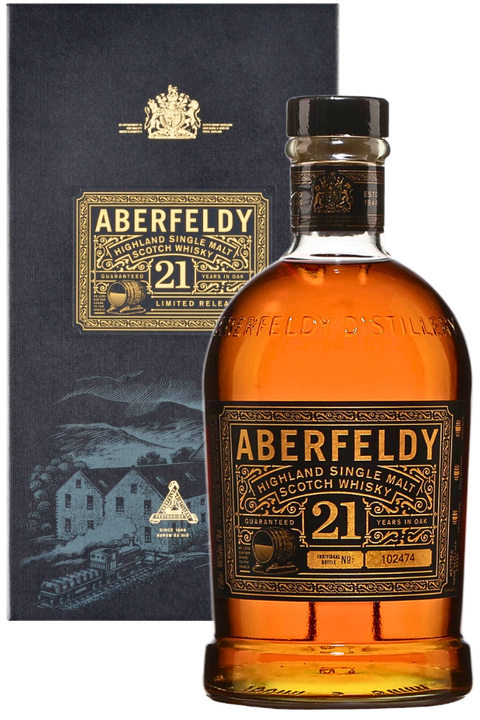 Aberfeldy 21yo Single Malt Scotch Whisky 750ml - Limted Release