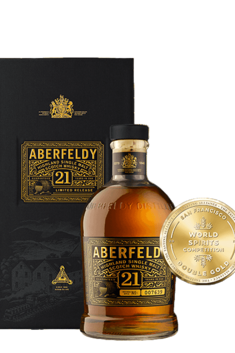 Aberfeldy 21yo Single Malt Scotch Whisky 750ml - Limted Release