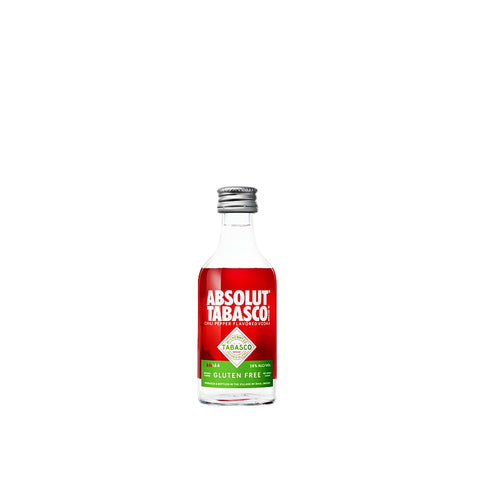 Absolut Tabasco 50ml -  Miniature