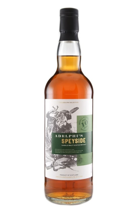 Adelphi's 10yo Speyside GlenElgin Distillery Single Malt 700ml