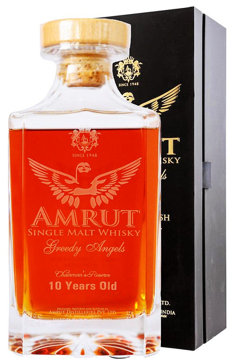 Amrut Greedy Angels 10yo 700ml - Peated Rum Cask