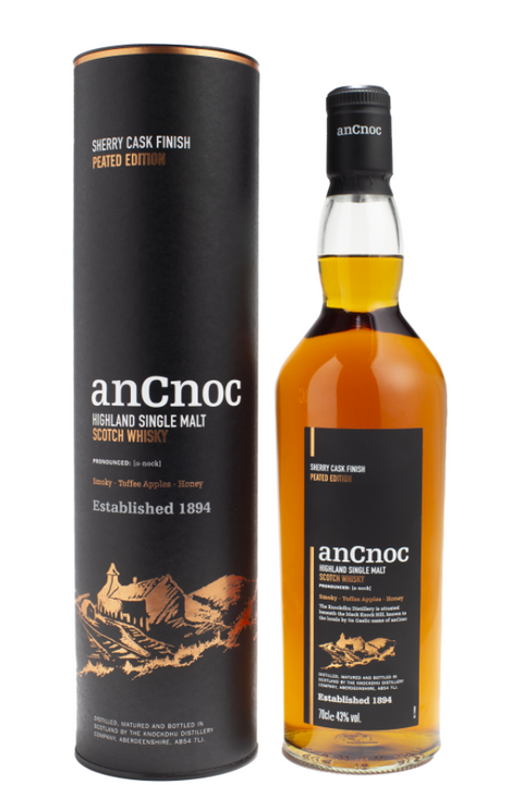 An Cnoc Sherry Cask Peated 700ml