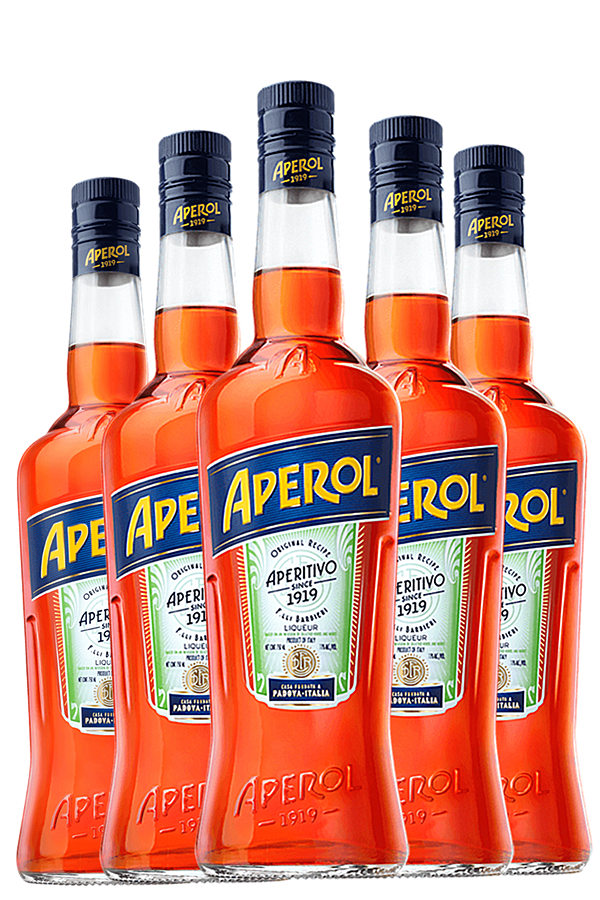 Aperol Aperitivo 1L 6 Pack - Full Case Deal– WhiskeyOnline