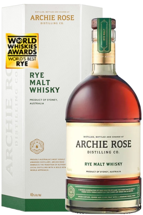 Archie Rose Rye Malt Whisky 700ml