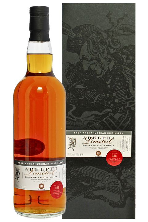 Ardnamurchan 'Adelphi' 2014/10 years #338 57.1% 700ml