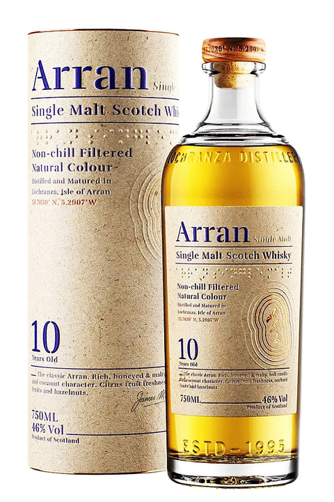 Arran 10YO  Non-Chill Filtered Single Malt 700ml