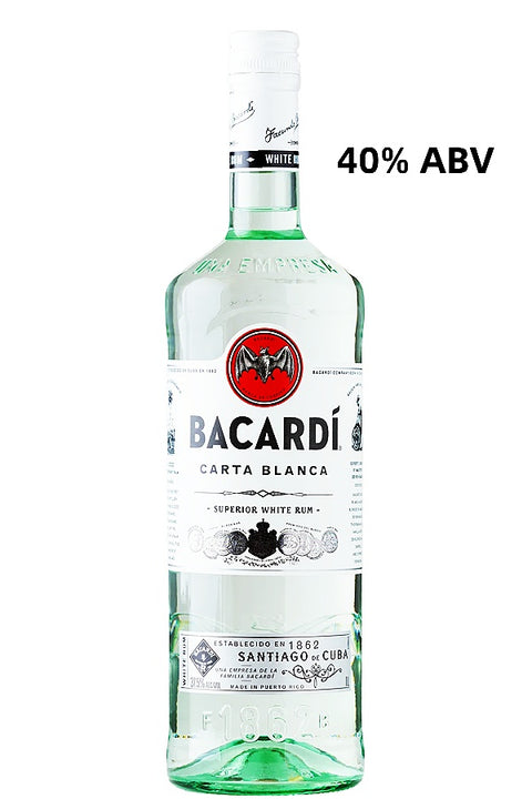 Bacardi Superior White Rum  40% 1L