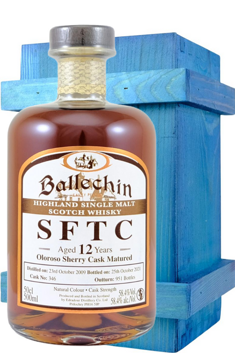 Ballechin 12YO SFTC Oloroso Sherry 58.4% #346 500ml