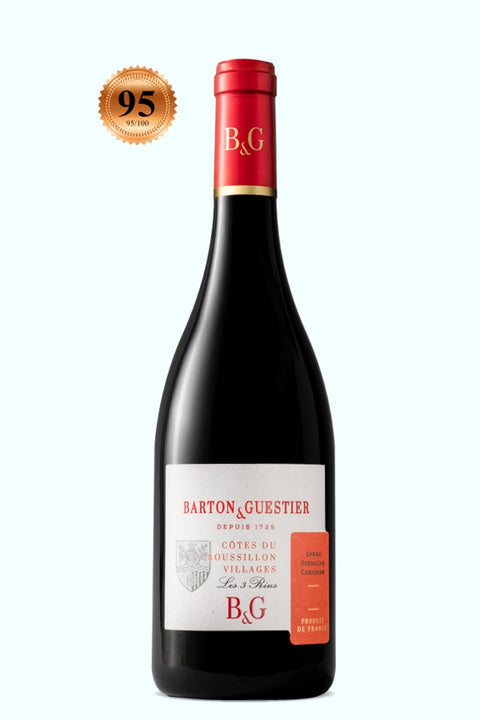 Barton & Guestier Cotes Du Roussillon Villages Les 3 Rius 2023 750ml - France