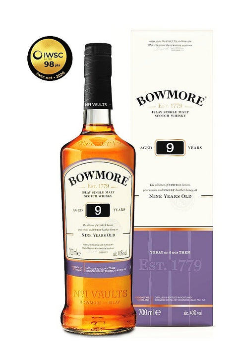 Bowmore 9yo Single Malt Whisky 700ml