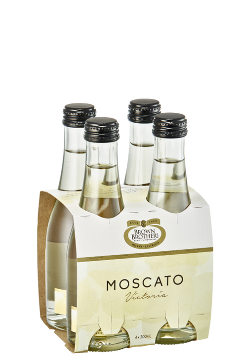 Brown Brothers Moscato Mini 200ml 4pack