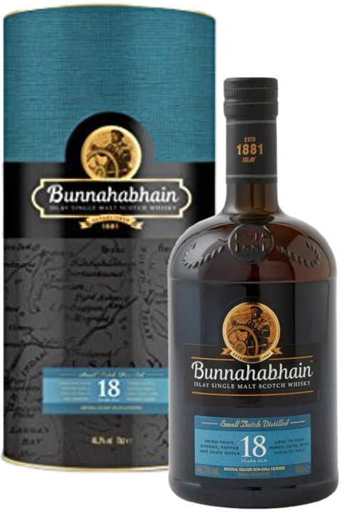 Bunnahabhain 18yo Islay Single Malt 700ml
