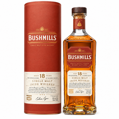 Bushmills18-YearWhiskey GiftSet