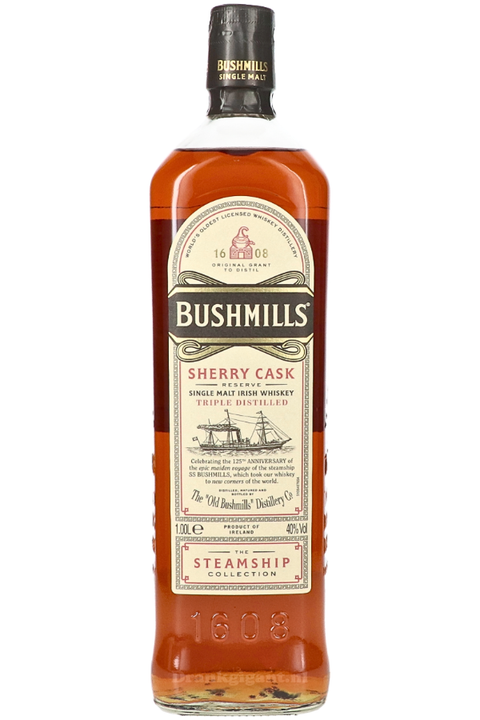 BushmillsSteamShipSherryCaskIrishWhisky1L