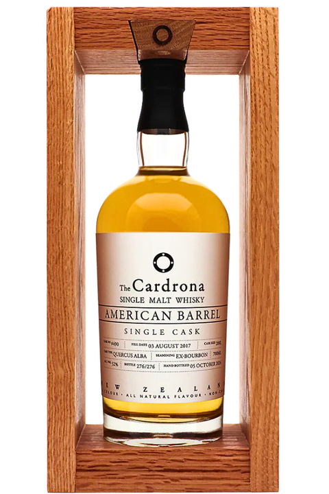 Cardrona American Barrel Single Cask 52% 700ml - NZ