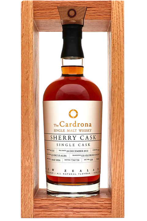 Cardrona Sherry  Cask Single Malt  52% 700ml - NZ