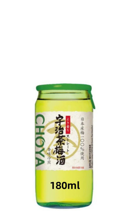 Choya Uji Green Tea Umeshu 180ml 宇治抹茶俏雅梅酒