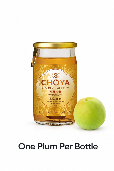 Choya Classic Plum Liqueur wtih plum