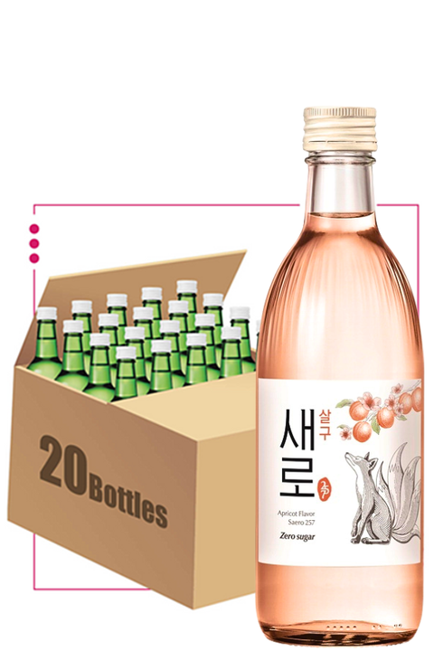 Chum Churum Zero Sugar Lychee Soju 12% 375ml 20 Pack - Full Case Deal