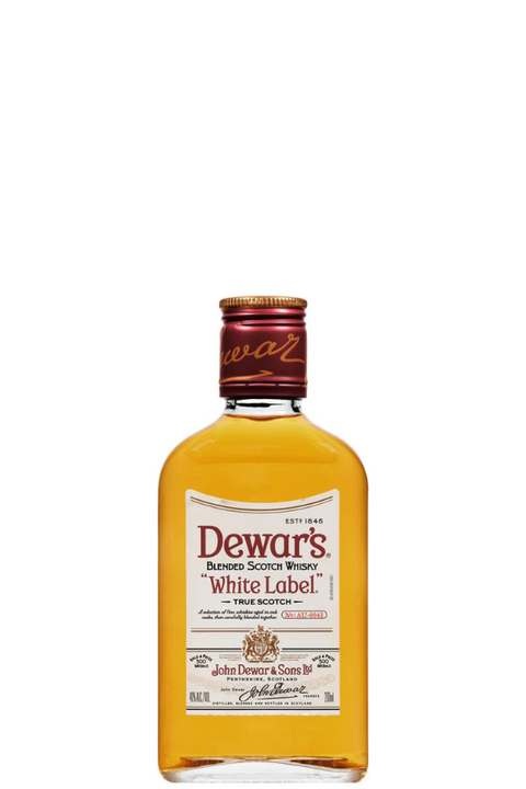 Dewars Whisky White Label 200ml - Small Bottle