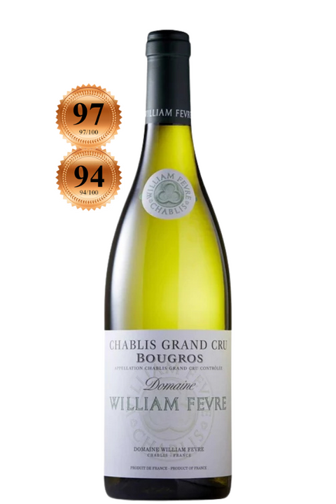 Domaine William Fèvre Chablis Grand Cru Bougros 2024 750ml Burgundy France Chardonnay white wine bottle