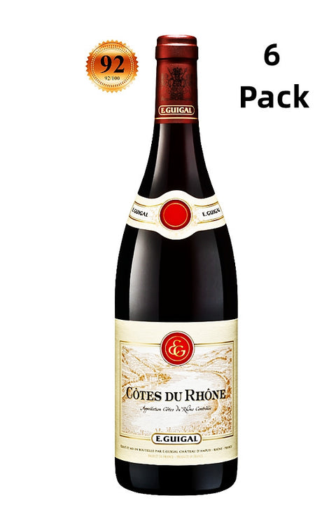 E Guigal Cotes Du Rhone 2022 750ml 6 Pack Deal