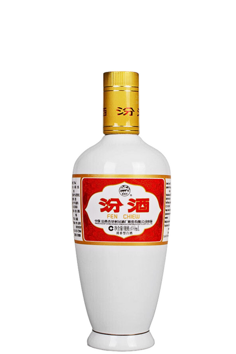 Fenjiu White Bottle 53% 375ml - 汾酒 出口版白瓷瓶