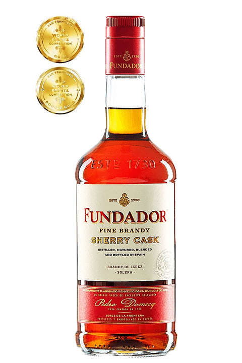 Fundador Sherry Cask Fine Brandy  1L