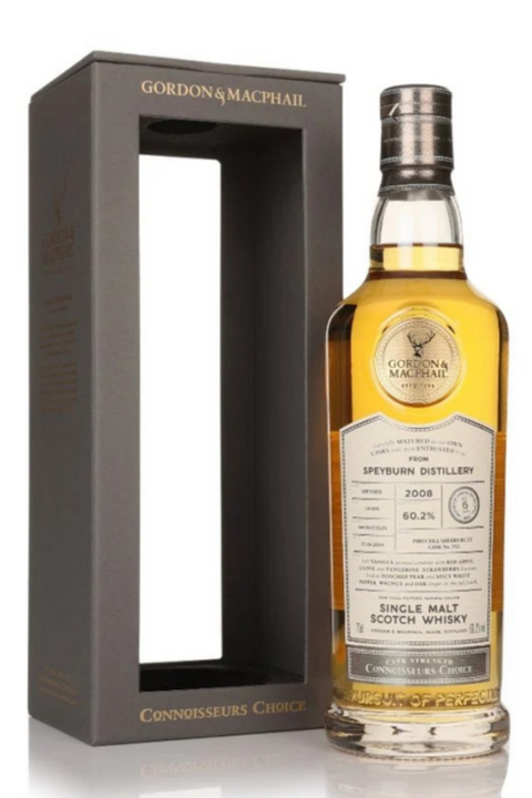 Gordon & MacPhail Speyburn 2008 60.2% 700ml  - Connoisseurs Choice