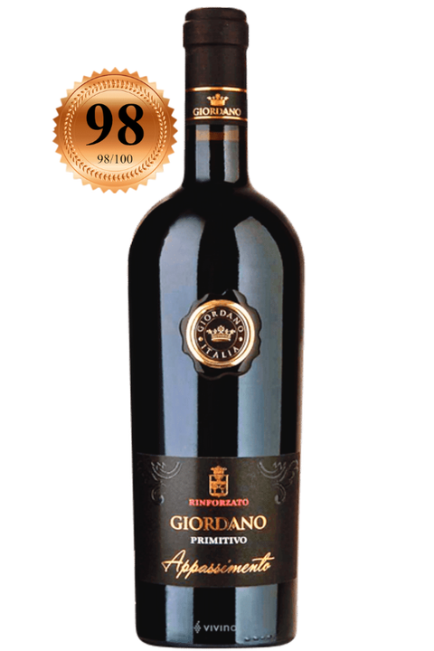 Giordano Primitivo Rinforzato 2021 750ml - Italy