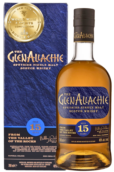 GlenAllachie 15YO Speyside Single Malt 700ml