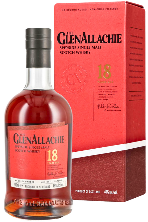 GlenAllachie 18YO Speyside Single Malt 700ml