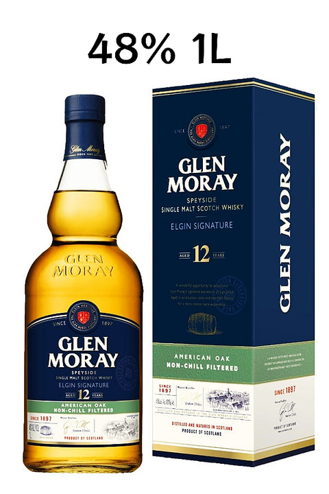 Glen Moray 12YO 48% 1L