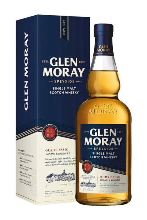 Glen Moray Classic Speyside Single Malt 700ml