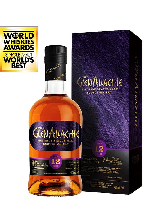 Glenallachie 12YO Speyside 700ml - World’s Best Single Malt 2025