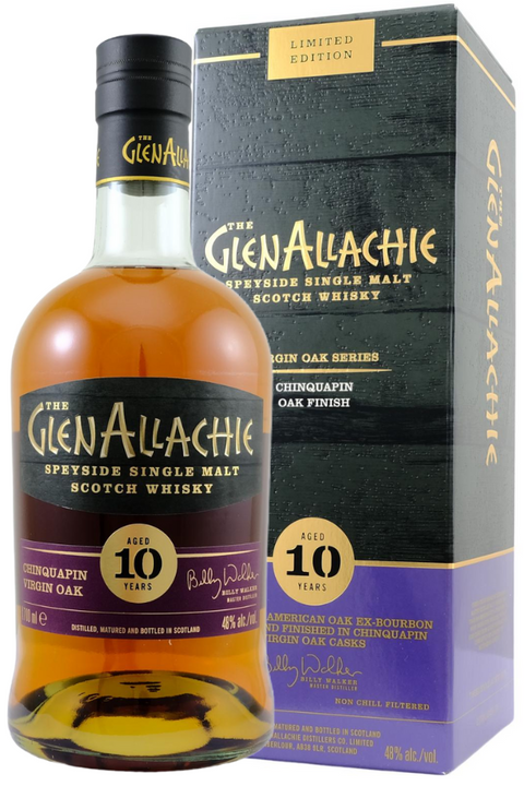 Glenallachie Oak Series Chinquanpin Oak Finish 10YO 700ml