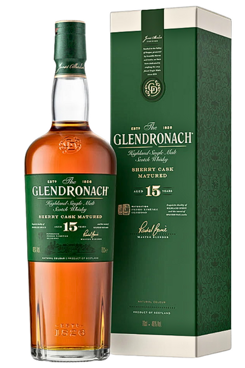 Glendronach Sherry Cask Highland Single Malt 15yo 46% 700ml