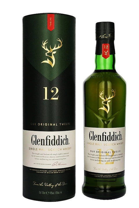 Glenfiddich 12YO Single Malt 750ml