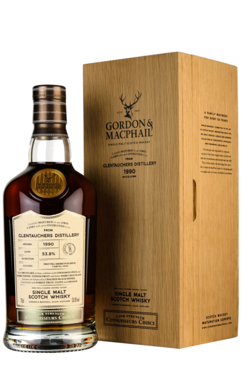 Gordon & MacPhail Glentauchers 1990 31yo  53.8% 700ml - Connoisseurs Choice