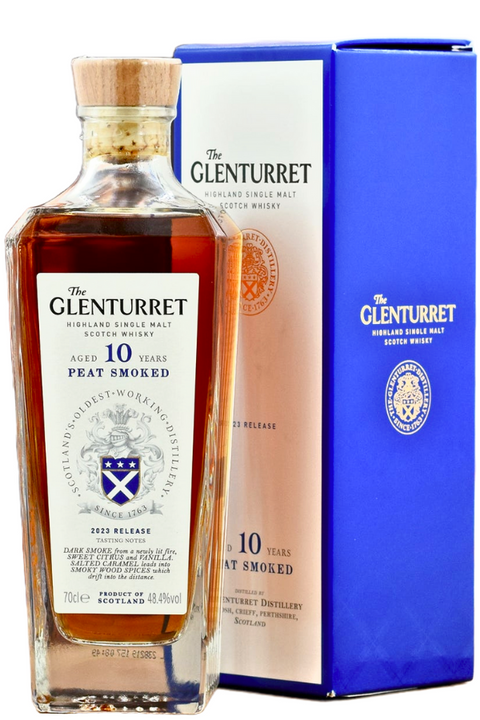 Glenturret Peat Smoked 10yo Single Malt 48.4% 700ml