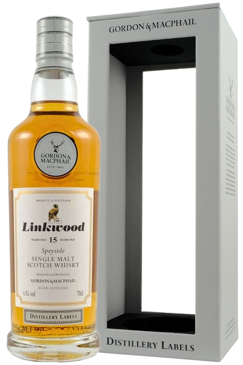 Gordon & Macphail Linkwood 15YO 43% 700ml - Distillery Labels