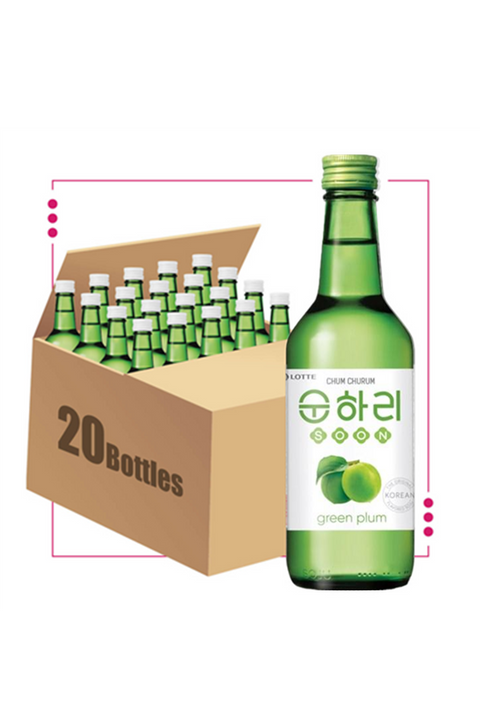 Chum Churum Green Plum 360ml 20 Pack - Full Case Deal