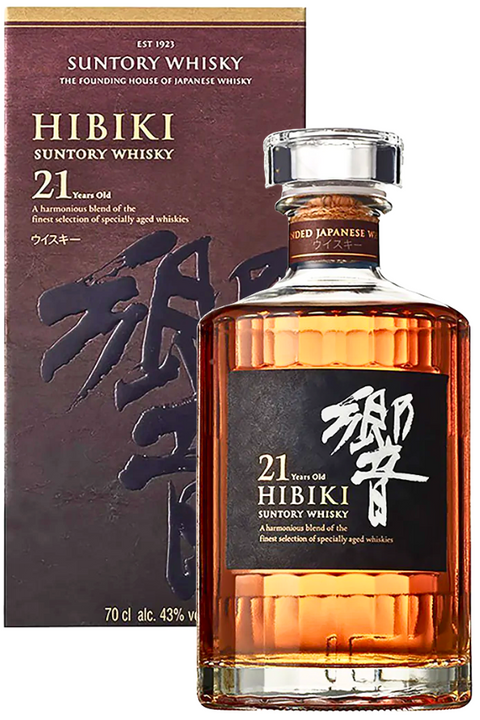 Hibiki 21yo Japanese Whisky 700ml