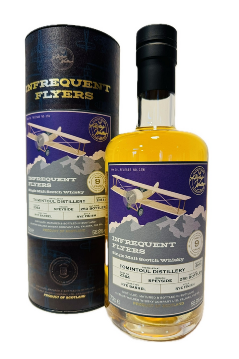 Infrequent Flyers Tomintoul 2014 9yo 58.8% 700ml