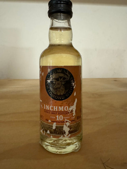 Loch Lomond Inchmoan 10yo 50ml - Miniatures - Damaged Label