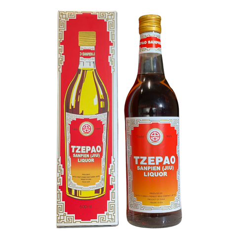 TZEPAO Sanpien Jiu 35% 500ml  -至宝三鞭补酒