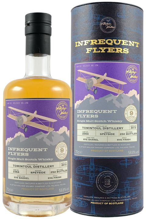 Infrequent Flyers Tomintoul 2014 9yo 58.8% 700ml