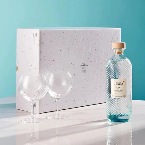 Harris Gin + 2 Copa Glasses Gift Pack